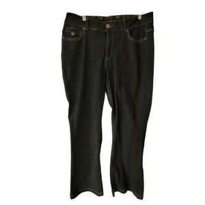 Riders by Lee Comfort No-Gap Waistband Stretch Jeans Dark Wash 16/32 M 130B440